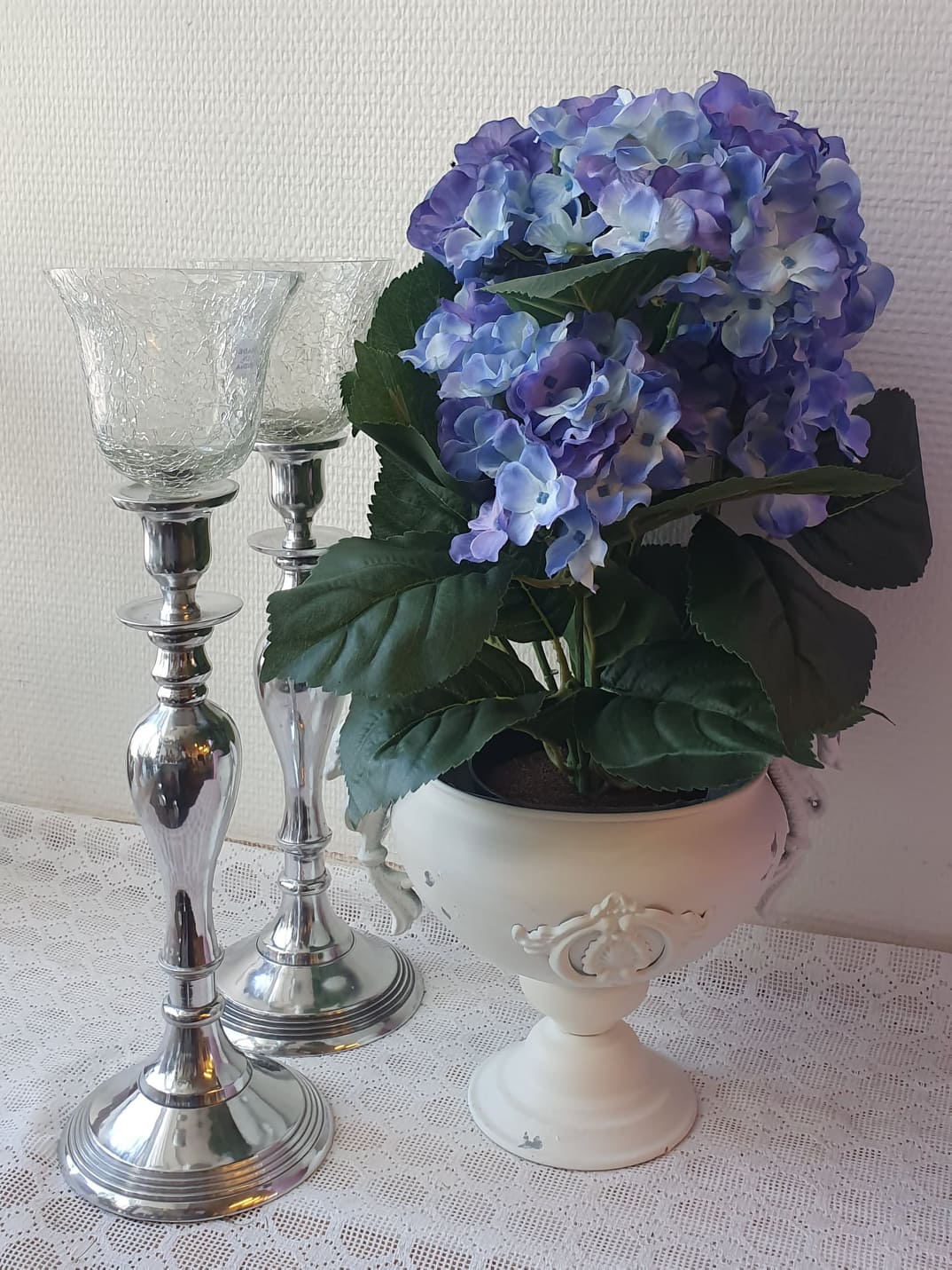 Hortensia - Blå - 37 cm