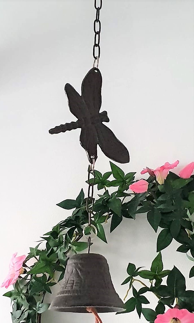 Vindspel Trollslända I Gjutjärn