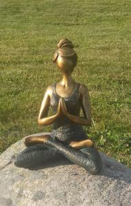 Yoga Kvinna - Ärgad/Svart