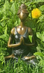Yoga Kvinna - Svart