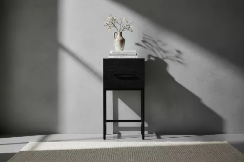 Zenith sängbord svart