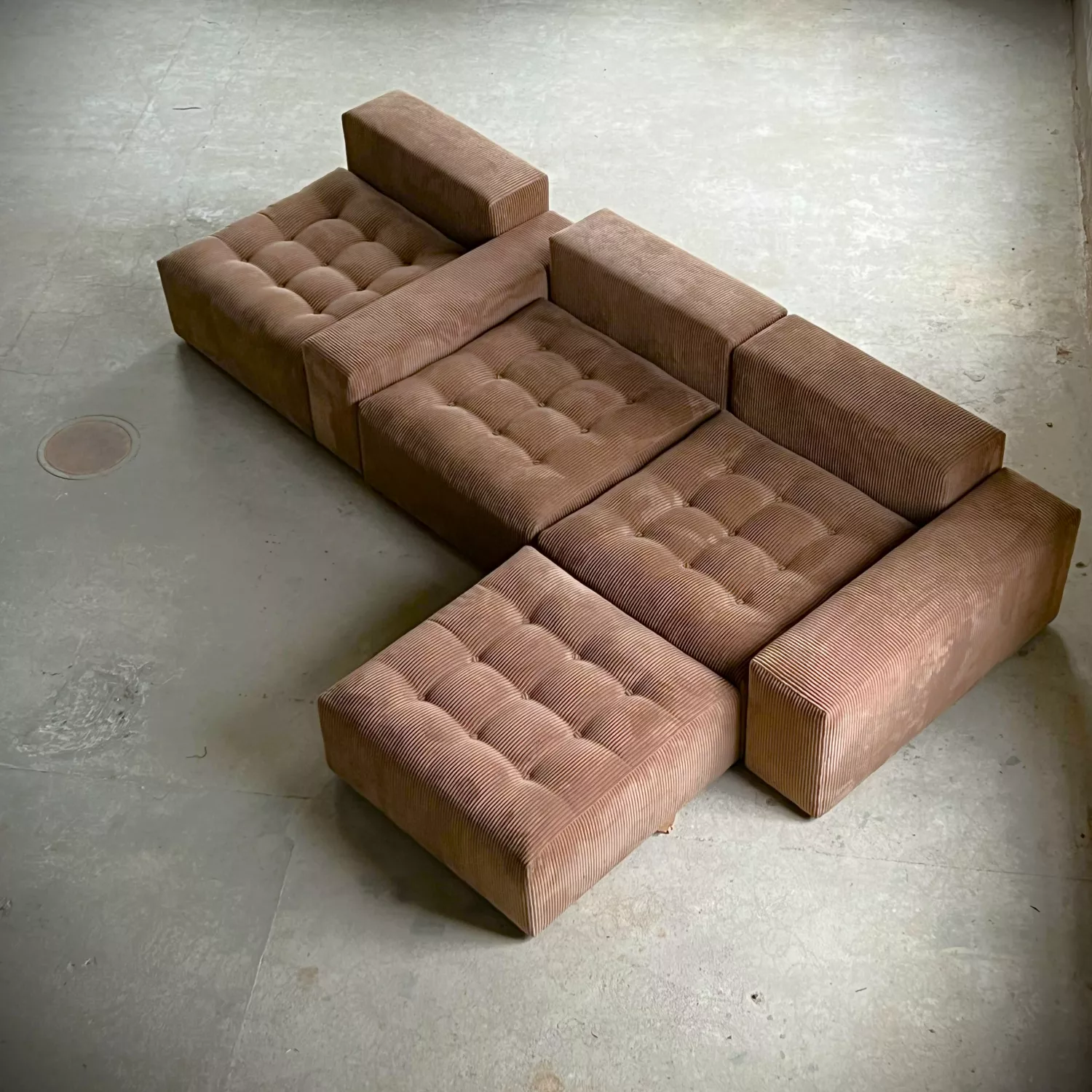 Create 3 sits soffa med extra sits