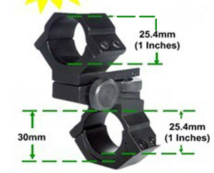 JUSTERBAR SCOPE MOUNT