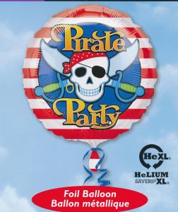 FOLIEBALLONG PIRATE PARTY 18"