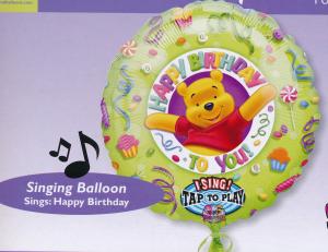 FOLIEBALLONG NALLE PUH SJUNG 18"