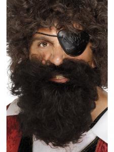 Piratskägg brun
