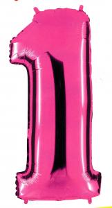 BALLONGSIFFRA 1 ROSA
