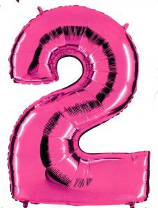 BALLONGSIFFRA 2 ROSA