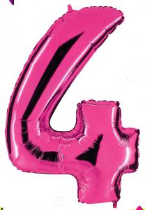 BALLONGSIFFRA 4 ROSA