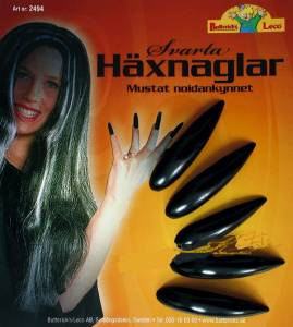 Häxnaglar svarta