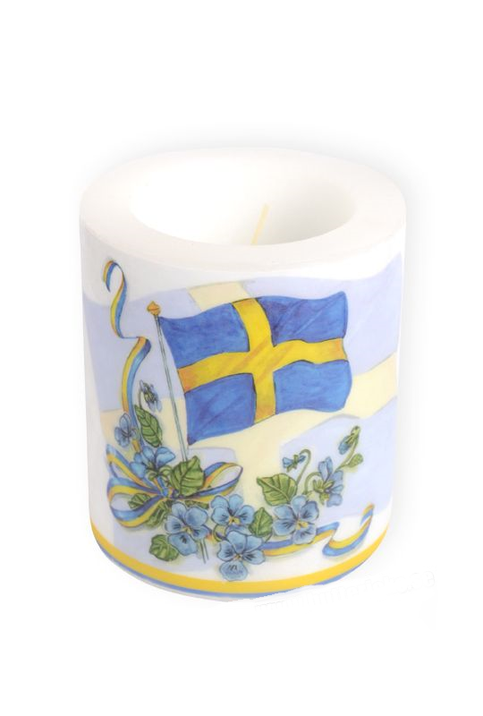 Ljus Svenska Flaggan
