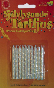 Tårtljus självslysande 10st