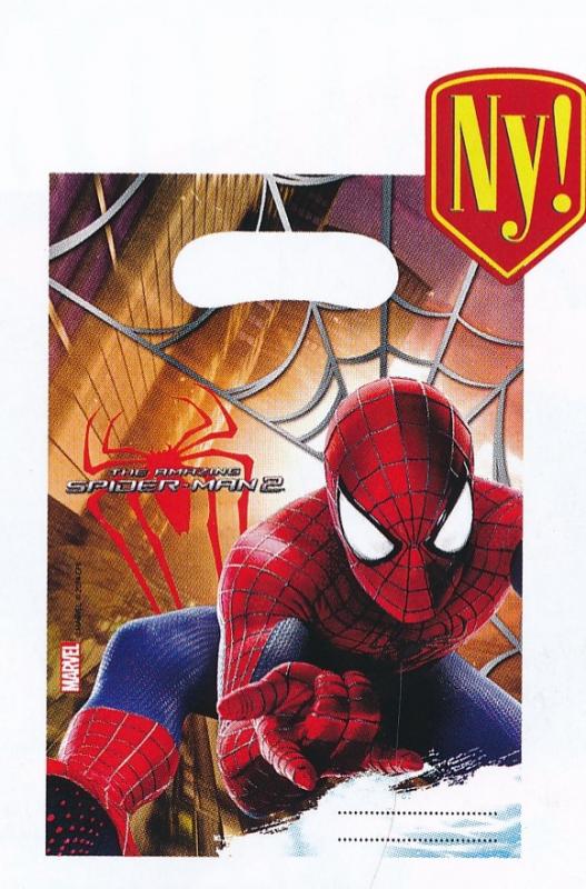 Spiderman Kalaspåsar 6st