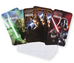 STAR WARS INBJUDNINGSKORT