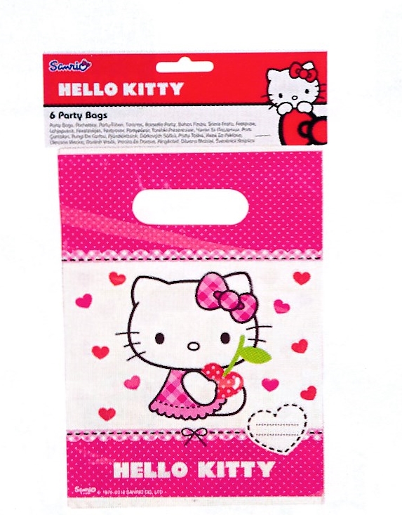 Hello Kitty Kalaspåsar 6st