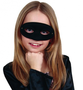 Ögonmask Bambino svart barn