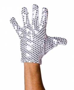 Michael glitter handske