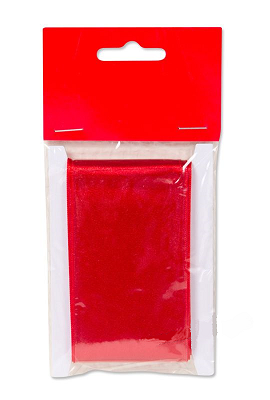 Sidenband röd 250cm