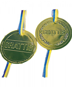 GULDMEDALJONG GRATTIS