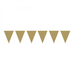 FLAGGBANNER GULD