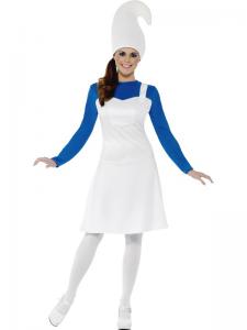 GARDEN GNOME VIT/BLÅ