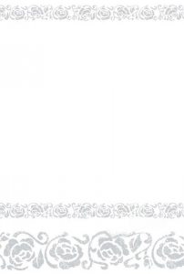 Silverduk vit/silver 120x180 cm