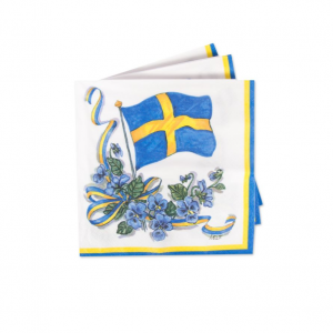 SERVETT SVENSKA FLAGGAN