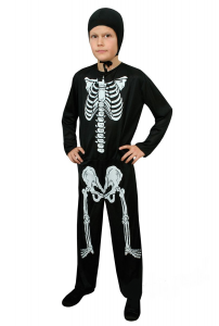 SKELETTDRÄKT BARN
