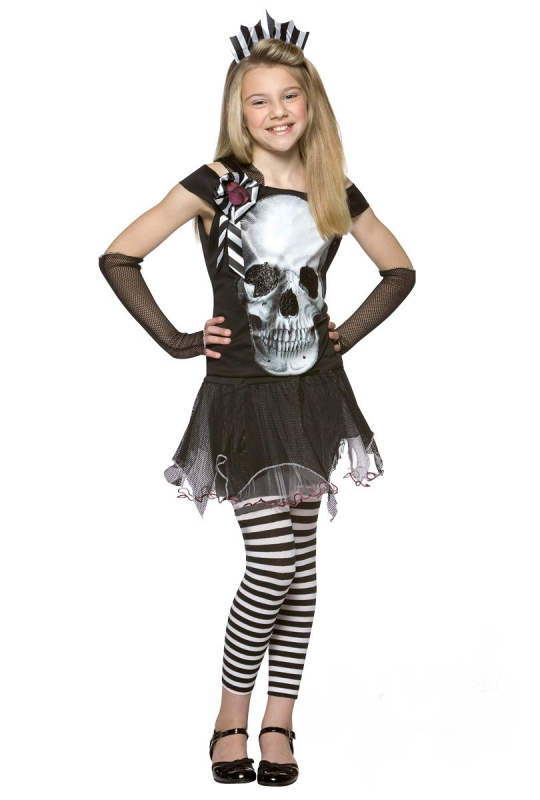 SKELETTKLÄNNING BARN