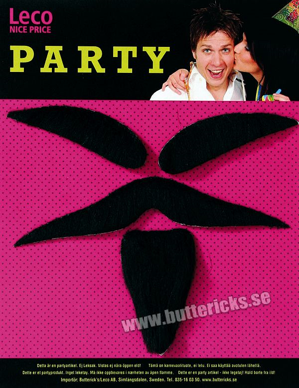 DJÄVULSSKÄGG SVART