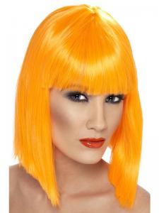 GLAM PERUK NEON ORANGE