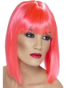 GLAM PERUK NEON ROSA