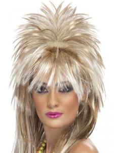 PERUK ROCK DIVA  BLOND