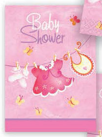 INBJUDNINGSKORT BABY SHOWER
