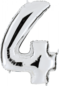 BALLONGSIFFRA SILVER 4