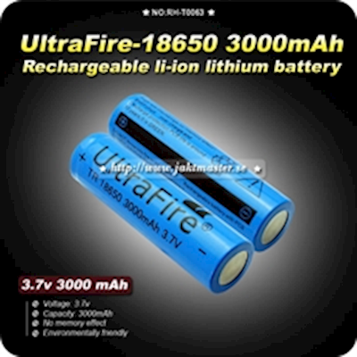 2 Pack Batteri 18650
