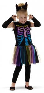 SKELETTON GIRLS DRESS