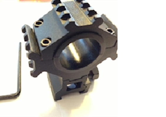 Kikarfäste FX008 med 3 weaverklackar