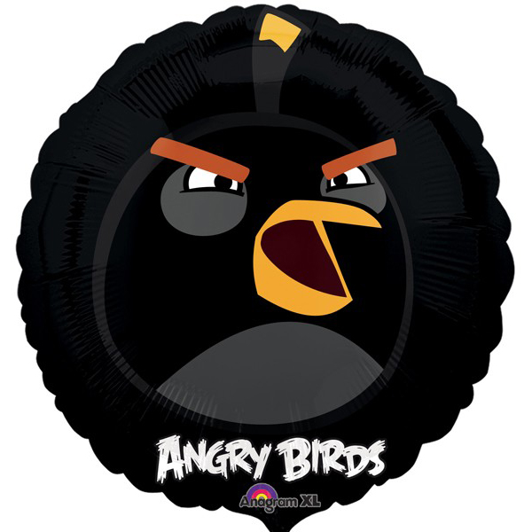 ANGRY BIRDS MUGG SVART