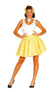 PINUPPA KLÄNNING GUL