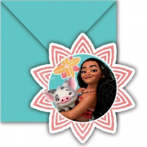 VAIANA INBJUDNINGSKORT