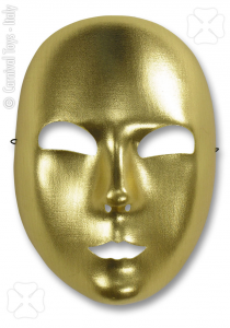 ANSIKTSMASK GULD
