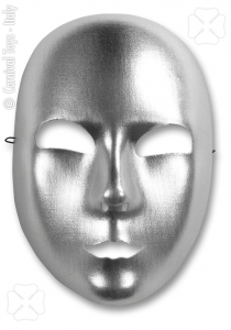 ANSIKLTSMASK SILVER