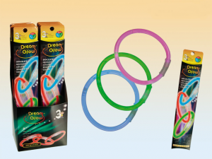 Lysande armband 3 ST