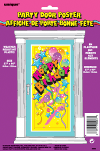 DÖRRDEKOR "HAPPY BIRTHDAY"