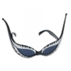 GLASÖGON SILVERFLAMMOR