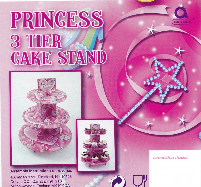 CUPCAKESTÄLL PRINCESS