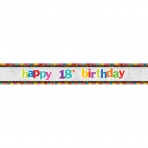 BANNER FÖDELSEDAG "18"