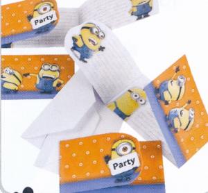 INBJUDNINGSKORT MINION