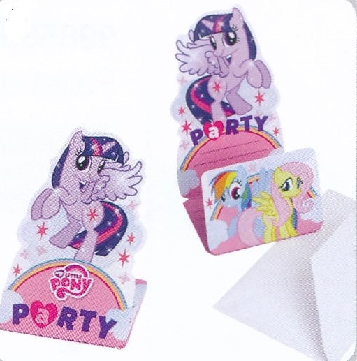 INBJUDNINGSKORT MY LITTLE PONNY